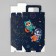 Gift folding box, packaging, “cosmic happiness”, 18 x 15 x 7.5 cm