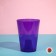 Pot for orchids, 1.2 l, 12.5 × 16.6 cm, plastic, transparent purple