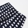 Panties men's boxers, white/dark blue square, size 52