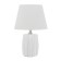Liana table lamp E27 40W white 23x23x34 cm Risalux
