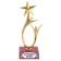 The Cup "Best Dad", award figure, gold, plastic, 18 x 6 cm.