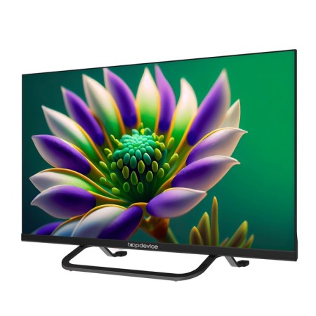 TV TopDevice TDTV24CS04HBK, 24 ", 1366x768, DVB-/T2/C/S2, HDMI 3, USB 2, Smart TV, Black-1