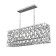 Suspension lamp Maytoni Mod069PL-04CH, E14, 4x60 W, 887x192x940 mm, Chrome
