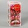 Set of balls plastic D-4 cm, 16 pcs "Melody" Ornament, Red