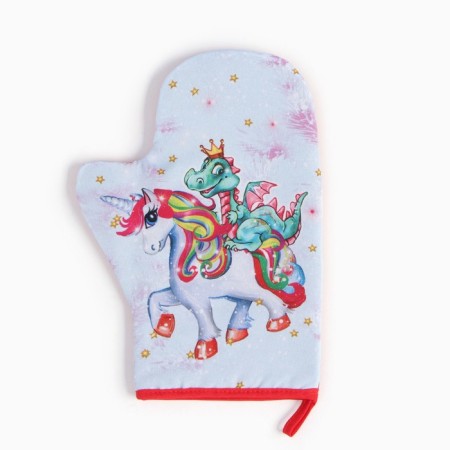 Mittens and unicorous mittens and unicorn 20x28 cm, 35% HL, 65% PE, Vatin 250 g/m2-1