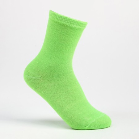 Socks children's color green, size 22-24