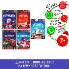 New Year's set of books-quests 