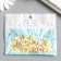 Beads for PVC creativity "Rings of white-yellow" set ≈ 330 pcs 0.1x0.4x0.4 cm