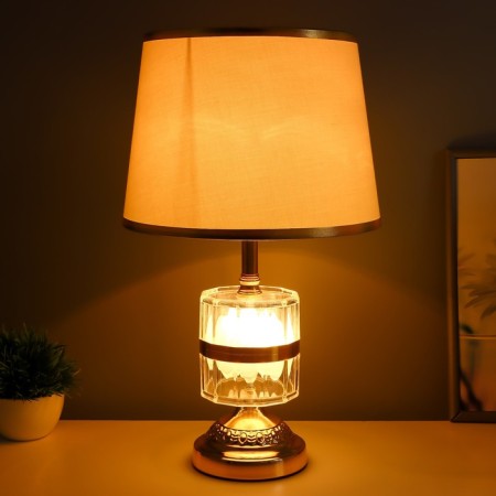 Highlight Lamp with "Gin" E27 40W gold 25x25x45 cm-1
