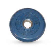 Rubbed disk d = 51 mm color 2.5 kg, blue color