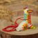 Filimonovskaya toy - whistle "Dog"