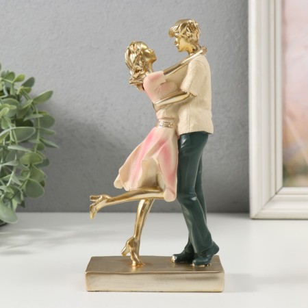 Souvenir Polystone "Tender Hugs" 6x8x19.5 cm-3