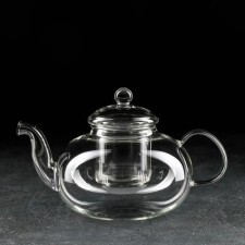 Hot kettle with glass sieve, 1.2 liters