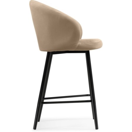 Barry Banbu Velutto 05 Metal/velor, black/beige 55x56x97 cm-2