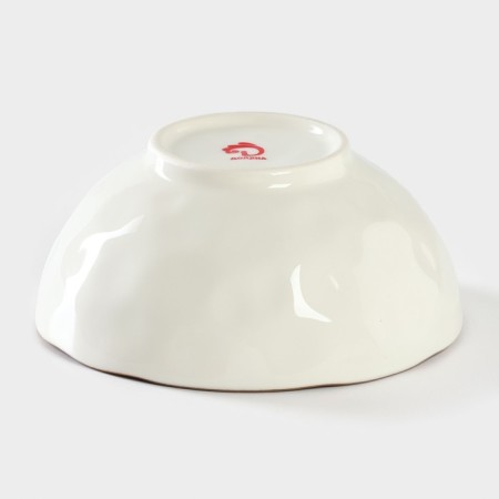 Porcelain shares “Cosmos”, 370 ml, d = 13.1 cm, orange color-2
