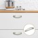 Hand-slop tundra RS133, m/o 96 mm, color matte nickel, 4 pcs TMP