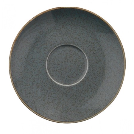Kutahya Porselen Pearl Lima saucer, 16 cm, blue color