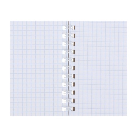 Notebook, A7, 40 sheets, in a cage, on the crest, "Corgi_Life", cover coated cardboard, OFSET block-3