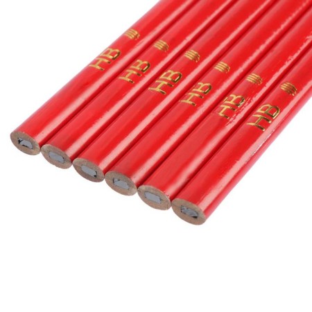 Pencils building tundra, 250 mm, 6 pcs.-4