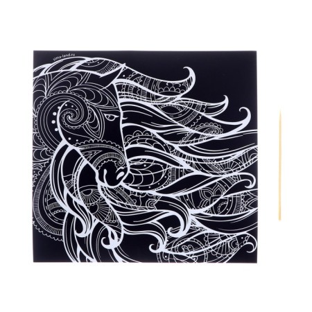 Engraving "horse"-1