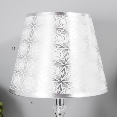 Dorothea table lamp E27 40W chrome 25x25x40 cm Risalux-4