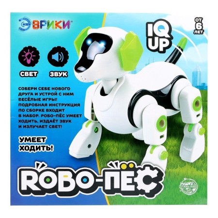 Robot "Robo-Peni" Euryk, electronic designer, interactive: sound, light, batteries-4