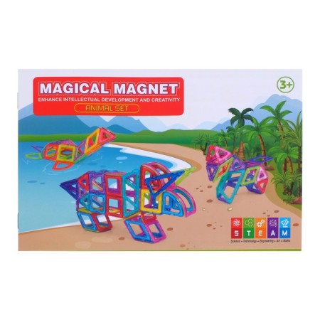 Magnetic designer "Magic Magnet", 55 parts-6