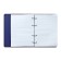 Notebook on rings A5 120 sheets in the Calligrata cage blue, plastic cover, OFSET block