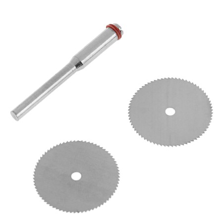 Cutting disks Fit, 2 pcs., HSS, pin D = 3 mm