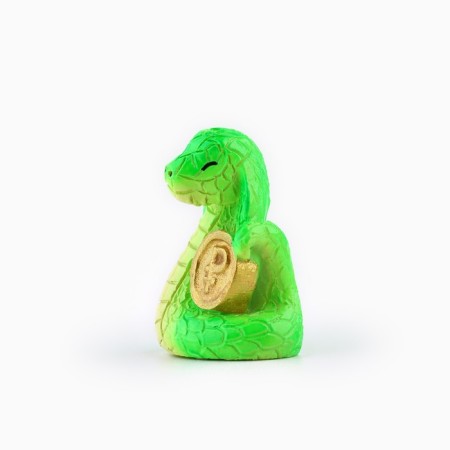 Figure 2025 2025 “New Year's collection: a snake with a key”, 5.5 x 5.5 cm-1