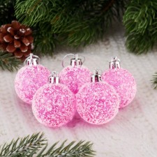 Set of balls plastic D-4 cm, 12 pcs 