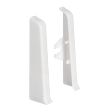 End (pair) for skirting board 85mm 