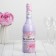 Tin box in the form of a bottle of champagne "Blave"