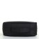 Cosmetic bag with lightning, black color