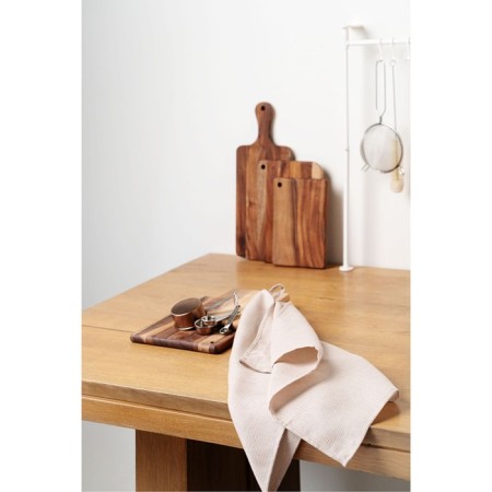 A set of two wafer towels of Essential Flaxes, size 50x70 cm-2
