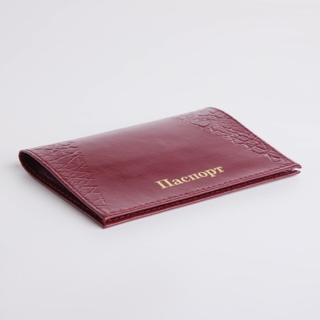 Cover for passport, lilac color-3