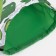 Back for shoes on the lace, white/green color