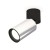 Polished silver/black