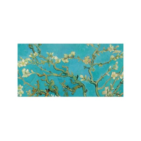 Basket for storing things "branches with almond flower", size 35x50 cm-1
