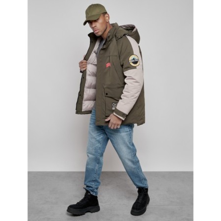 Winter jacket, size 48, khaki color-12