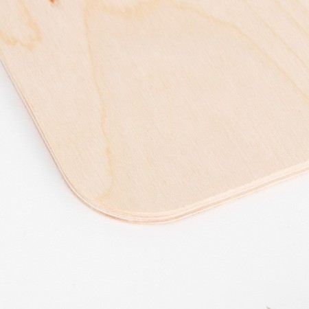 Wooden cutting board "Classic", with a pen, 25 × 15 × 0.6 cm-2