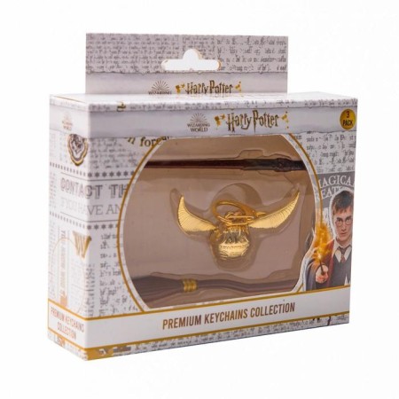 Set of metal key fobs "Harry Potter", 3 objects, mix-3