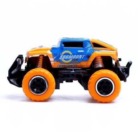 Radio -controlled jeep "graffiti", works on batteries, color orange-1