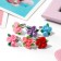 Children's ring "chosen" flower bouquet, color mix, dimensionless