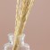 Set of dried flowers "Raigrace", banch 10 pcs, length 25 (+/- 6 cm), bleached