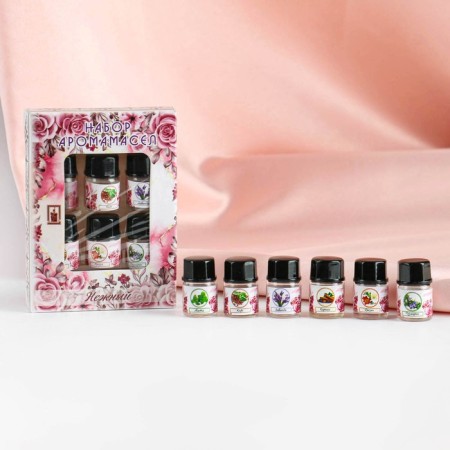 A set of essential oils "Tender", 6 pieces of 3 ml, a wealth of aroma-1