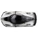 Racing machine BBURAGO Ferrari FXX-Ko 2017, Die-Cast, 1:43, white color