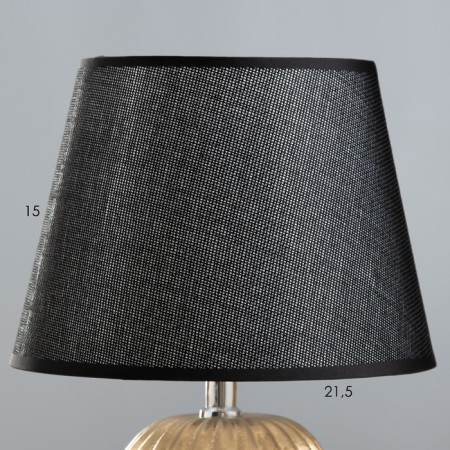 Pastek table lamp 1HE14 Black 22.5x22.5x34 cm Risalux-2