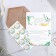 Invitation in the craft envelope for the wedding "Flowers", 10 x 15 cm