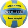 Volleyball ball atemi Weekend, rubber, yellow-blue, size 5, circle 65-67 cm